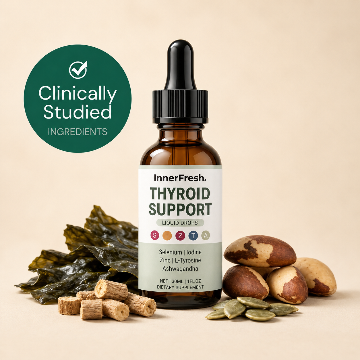 Innerfresh Thyroid Support Drops